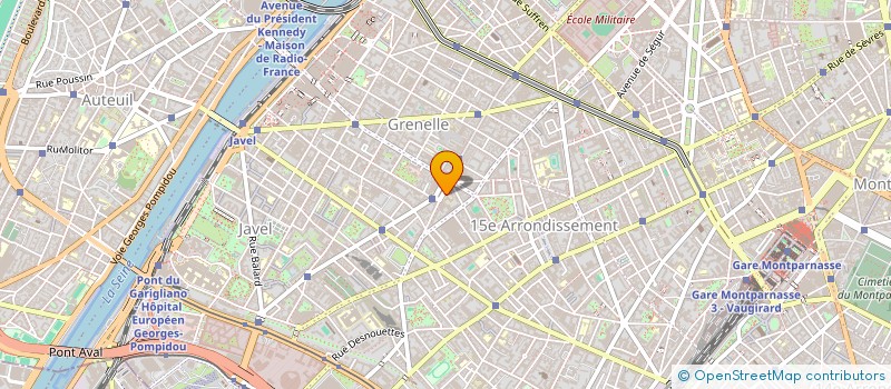 localisation de l'entreprise ASSO LES GARCONS DE GRENELLE  PARIS