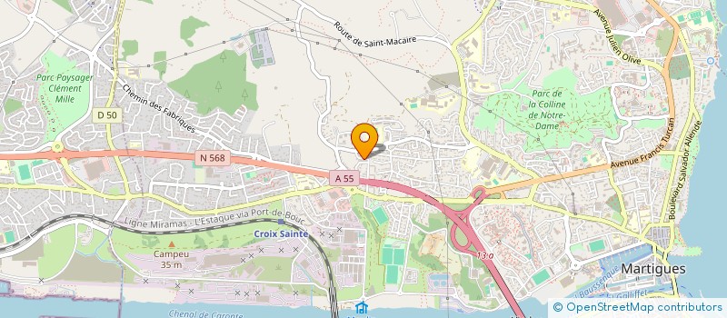 localisation de l'entreprise ASSO LES WEBREPORTERS DE MARTIGUES à MARTIGUES