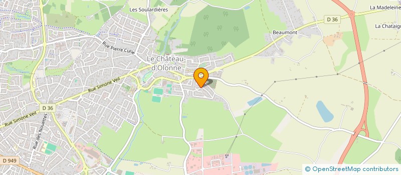 localisation de l'entreprise ASSO LINGUISTIQUE SABLAISE EUROWAYS à LES SABLES D'OLONNE