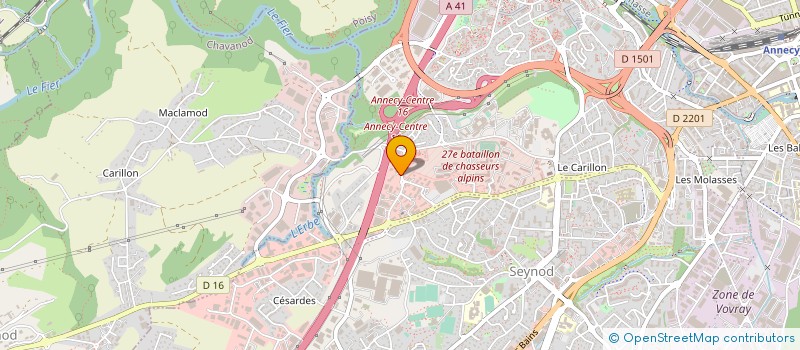localisation de l'entreprise ASSO LIVRES EN BANDOULIERE à ANNECY