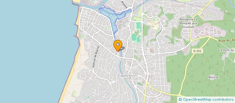 localisation de l'entreprise ASSO LOCALE ADMR DE CAPBRETON à CAPBRETON