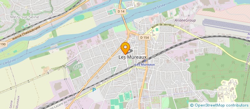 localisation de l'entreprise ASSO LOCALE TOURISME & TRAVAIL à LES MUREAUX