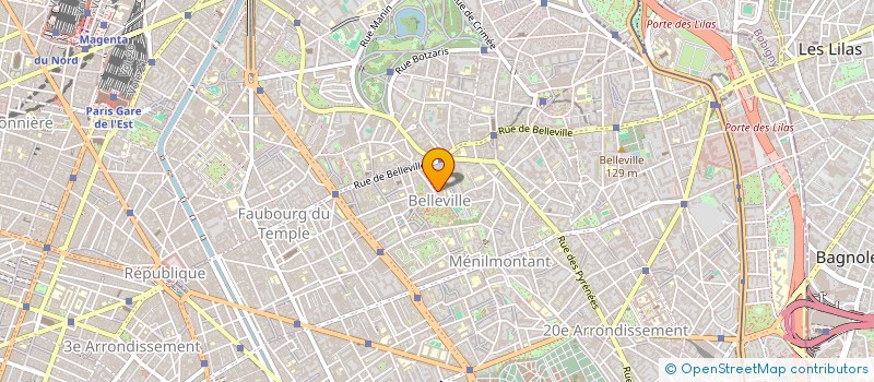 localisation de l'entreprise ASSO LOCAT 34 48 RUE PIAT SYND LOG CONS  PARIS