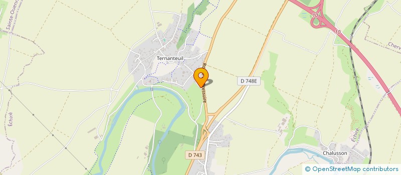 localisation de l'entreprise ASSO LOISIRS ET PARTAGE  ECHIRE