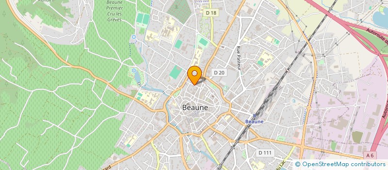 localisation de l'entreprise ASSO LORRAINE MONGE PL BEURRE à BEAUNE