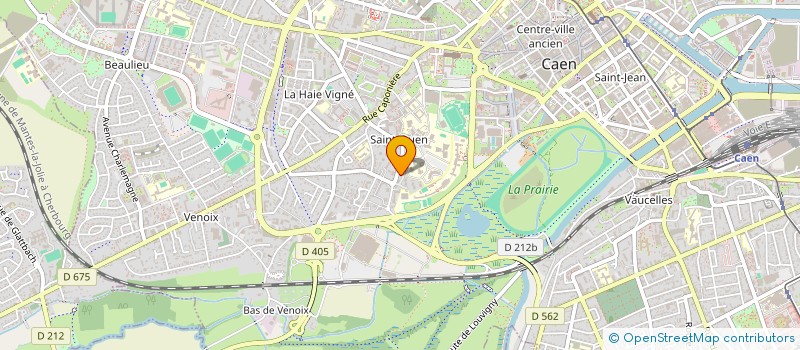 localisation de l'entreprise ASSO MAGISTRATS UNION EUROPEENNE à CAEN