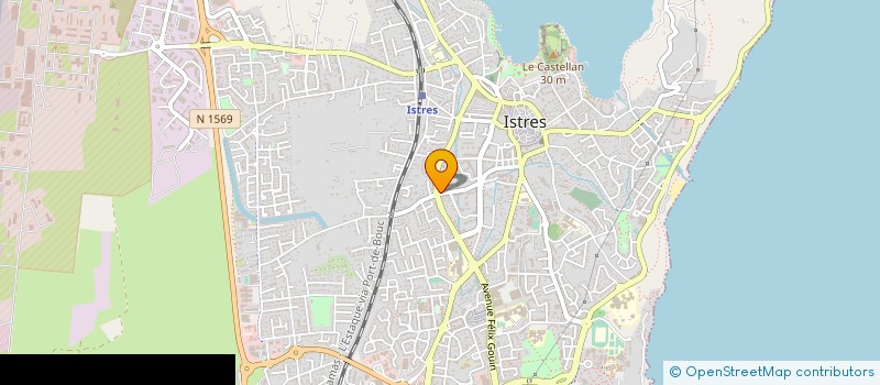 localisation de l'entreprise ASSO MARZIO à ISTRES