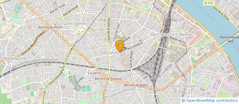 localisation de l'entreprise ASSO MEDICA RECHER THERAPEU DEVELOPPEMEN  BORDEAUX