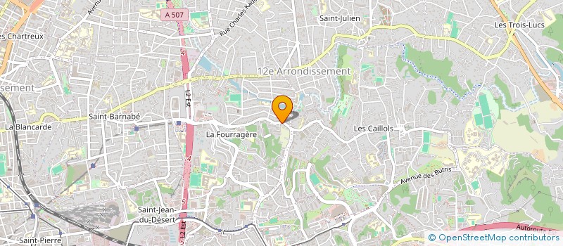 localisation de l'entreprise ASSO MEDITERRANEENNE DE DEVELOPPEMENT PERSONNEL à MARSEILLE