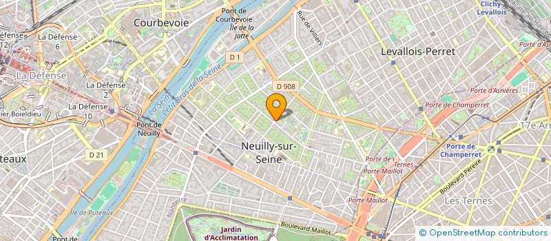 localisation de l'entreprise ASSO MEMOIRE AVENIR CHAPELLE FR SOEST à NEUILLY-SUR-SEINE
