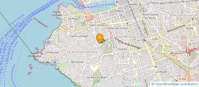 localisation de l'entreprise ASSO MISES EN CONTACTS PROFESSIONNELS à MARSEILLE