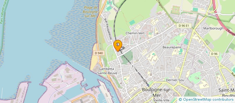 localisation de l'entreprise ASSO MOME à BOULOGNE-SUR-MER