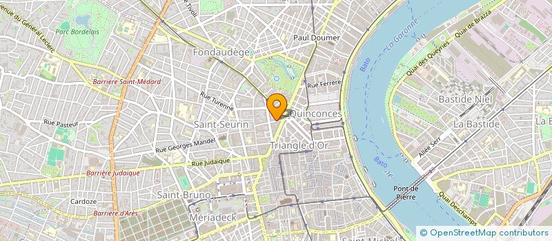 localisation de l'entreprise ASSO MONDIAL SPECTACLE à BORDEAUX
