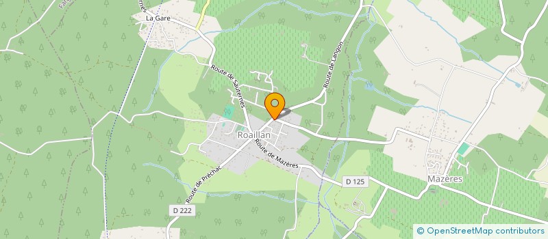 localisation de l'entreprise ASSO MULTI SERVICES INTER CANTON CIRON  ROAILLAN