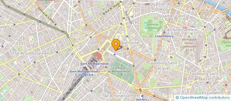 localisation de l'entreprise ASSO NATIO ETUDIANTS CAVALIERS à PARIS