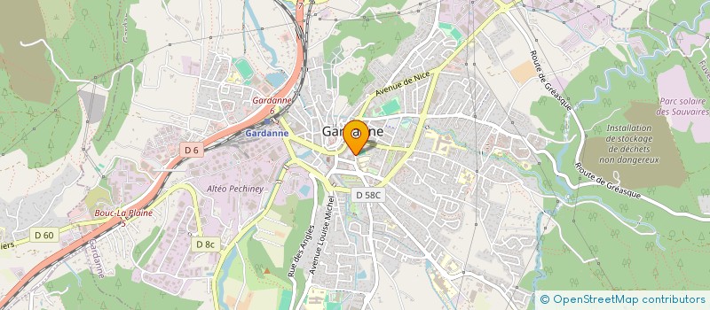 localisation de l'entreprise ASSO NATIONALE DES CONSEILLERS PEDAGOGIQUES DES BOUCHES DU RHONE à GARDANNE