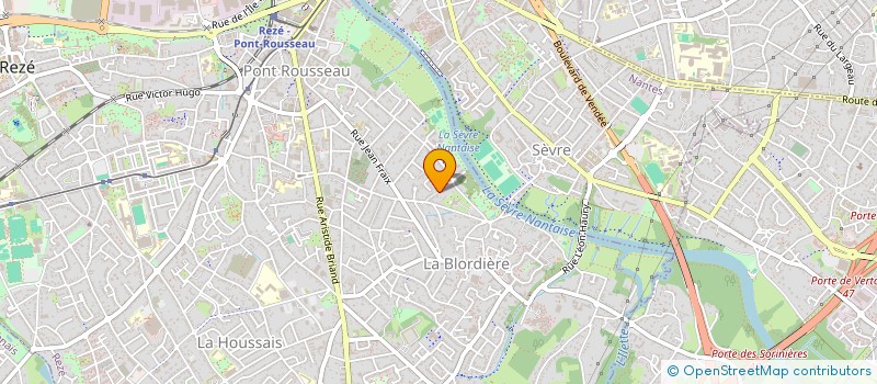 localisation de l'entreprise ASSO NOUVELLE FLEUR à REZE