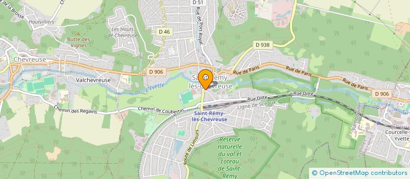 localisation de l'entreprise ASSO OCTOPUS à SAINT-REMY-LES-CHEVREUSE