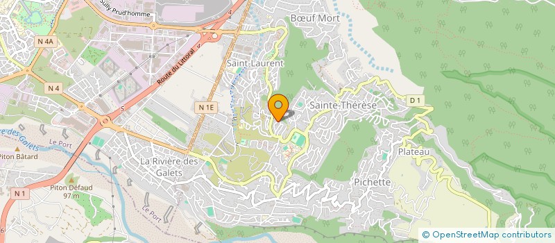 localisation de l'entreprise ASSO-OUEST POSSESSION à LA POSSESSION