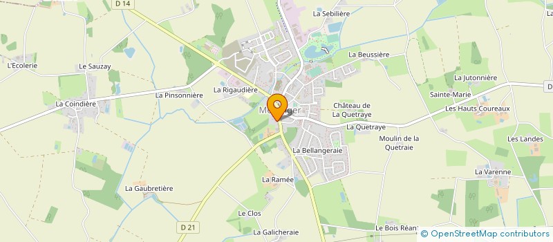 localisation de l'entreprise ASSO PARE GESTIONNAIRES CANTIN à ROCHE BLANCHE (LA)