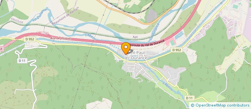 localisation de l'entreprise ASSO PARENT ORGANI ACTIVI EXTRA SCOLAIRE à SAINT-PAUL-LES-DURANCE