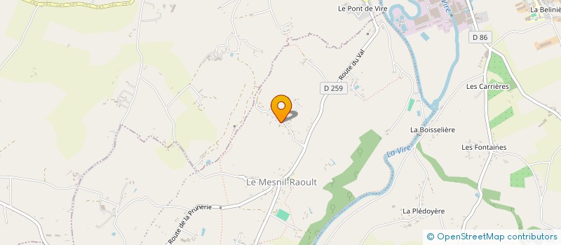 localisation de l'entreprise ASSO PARENTS D ELEVES  CONDE-SUR-VIRE