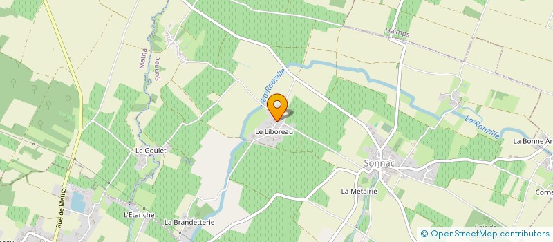 localisation de l'entreprise ASSO PARENTS D ELEVES HAIMPS SONNAC  HAIMPS