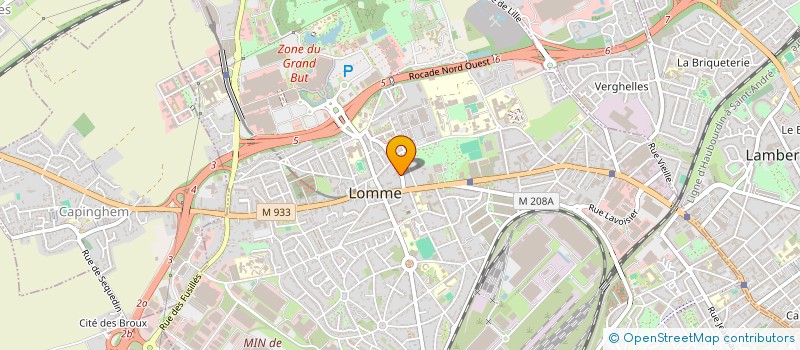 localisation de l'entreprise ASSO PARENTS D ELEVES JEAN BART à LILLE