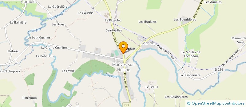 localisation de l'entreprise ASSO PARENTS ELEVES CANTINE SCOLAIRE à REVEILLON
