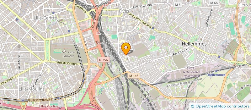 localisation de l'entreprise ASSO PARENTS ELEVES ECOLE BROCA à LILLE