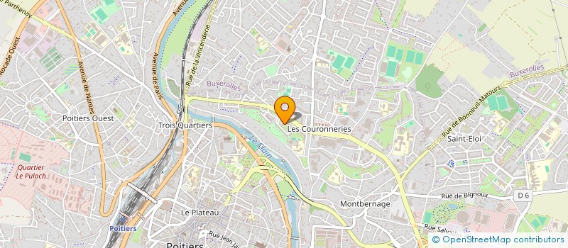 localisation de l'entreprise ASSO PARENTS ELEVES ET CULTURE TURC à POITIERS