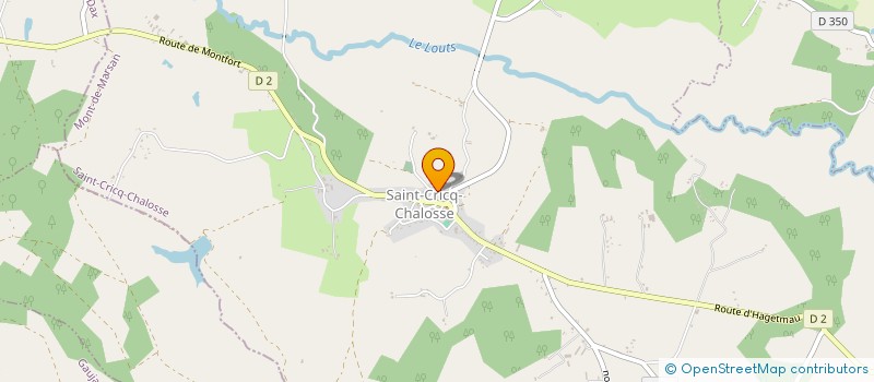 localisation de l'entreprise ASSO PARENTS ELEVES REG SCOL HORSARRIEU  SAINTE-COLOMBE