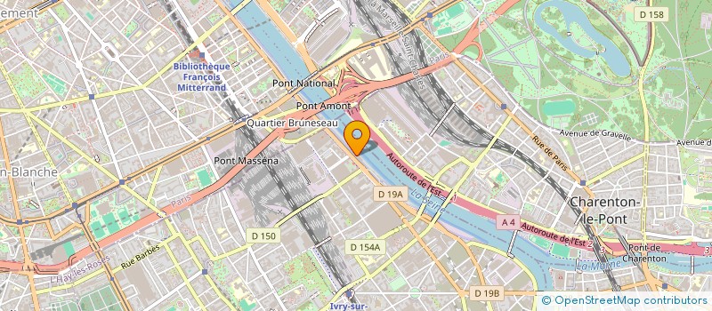 localisation de l'entreprise ASSO PARTI EXPLOIT USIN BIGOT à IVRY-SUR-SEINE
