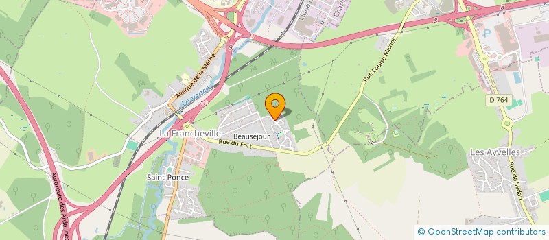 localisation de l'entreprise ASSO PEF  CHARLEVILLE-MEZIERES