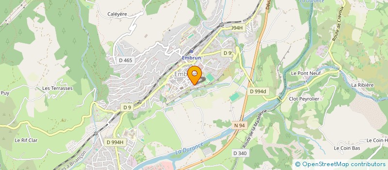 localisation de l'entreprise ASSO PETITE ENFANCE DE L EMBRUNAIS à EMBRUN