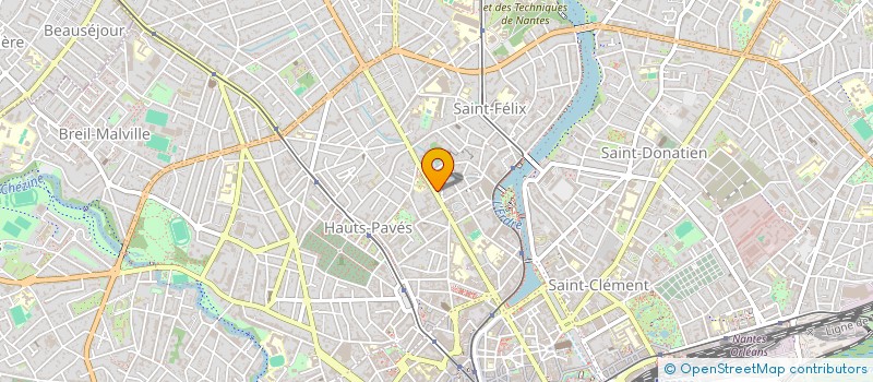 localisation de l'entreprise ASSO PONGO à NANTES