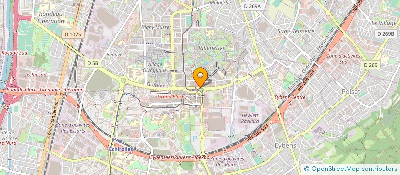 localisation de l'entreprise ASSO POUR INFO DEFENSE CONSOMM SALARIES à GRENOBLE