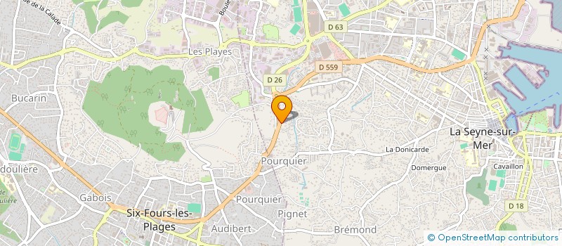 localisation de l'entreprise ASSO POUR LA CREATION D UN CENTRE DE RESSOURCES SUR LA CONDTRUCTION NAVALE à LA SEYNE SUR MER