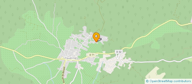 localisation de l'entreprise ASSO POUR LA PROTECTION DE LA NATURE DE L ENVIRONNEMENT ET DU CADRE DE VIE DE PONTEVES à PONTEVES