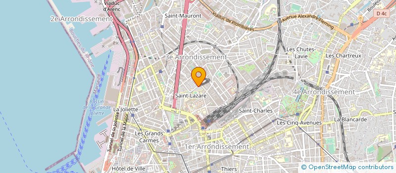 localisation de l'entreprise ASSO POUR LA VALORISATION DES ESPACES COLLABORATIFS à MARSEILLE