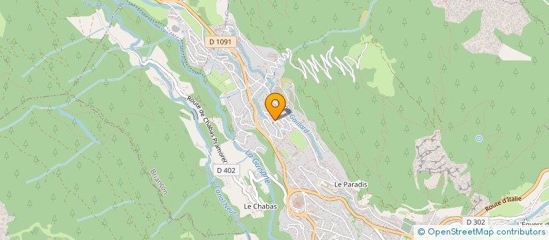 localisation de l'entreprise ASSO POUR LE CULTE DES TEMOINS DE JEHOVAH DE BRIANCON  BRIANCON
