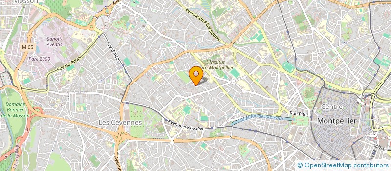 localisation de l'entreprise ASSO POUR RECHERCHE VIBRATOIRE APPLIQUEE à MONTPELLIER