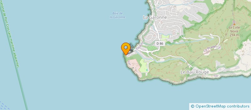 localisation de l'entreprise ASSO PRADETANE DE PROTECTION FELINE  LE PRADET