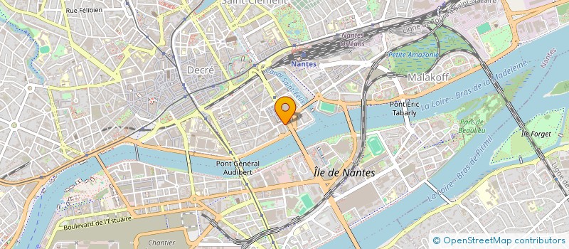 localisation de l'entreprise ASSO PREVOY SANTE SALARIES PAYS DE LOIRE à NANTES