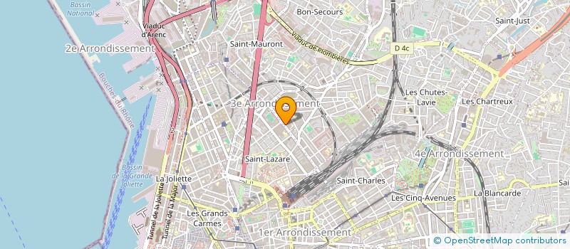 localisation de l'entreprise ASSO PROMOTION DEVELOPPEMENT DE LA CORSE à MARSEILLE