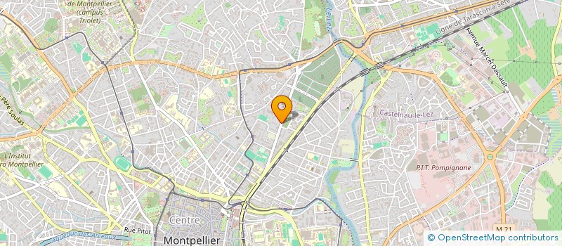 localisation de l'entreprise ASSO PROMOTION RENCONTRE ETUD à MONTPELLIER