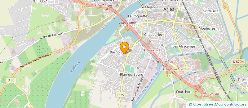 localisation de l'entreprise ASSO RADIO AMATEURS DU PAYS D ARLES à ARLES