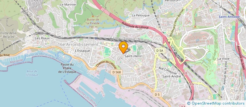 localisation de l'entreprise ASSO RADIO TAXI PLUS MARSEILLE à MARSEILLE