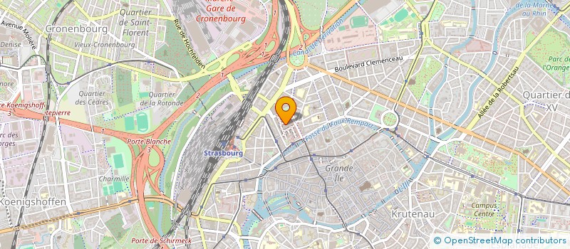 localisation de l'entreprise ASSO RECH ET DEV MED ET SANTE PUBLIQUE à STRASBOURG
