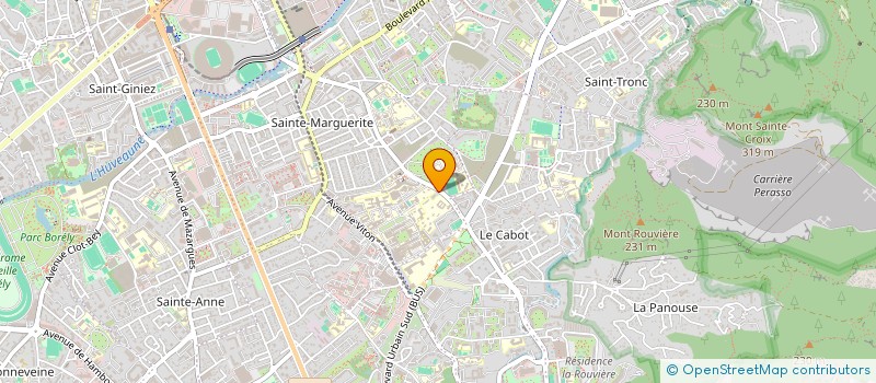 localisation de l'entreprise ASSO RECHERCHE NEUROBIOLOGIQUE à MARSEILLE